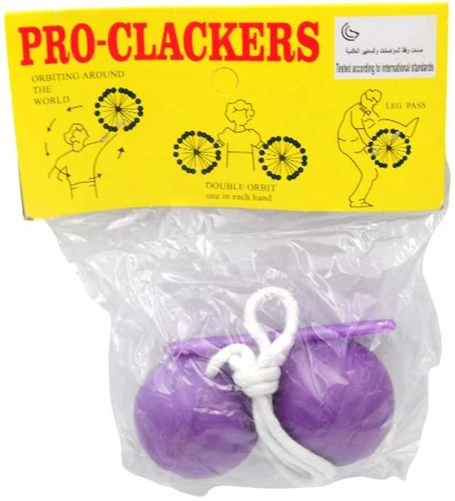 Pro-Clackers kamuoliukai - Violetinė