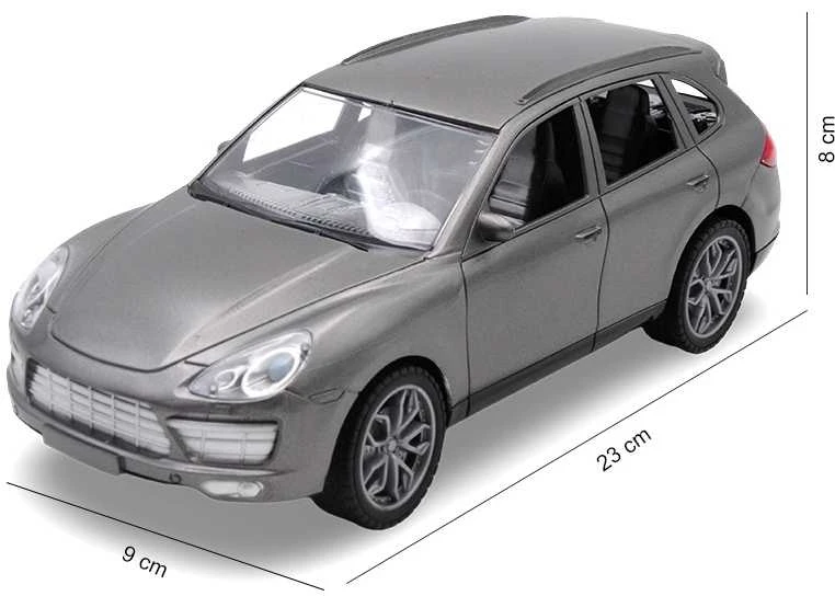 Radijo bangomis valdomas automobilis, 23x8x9 cm - Pilka