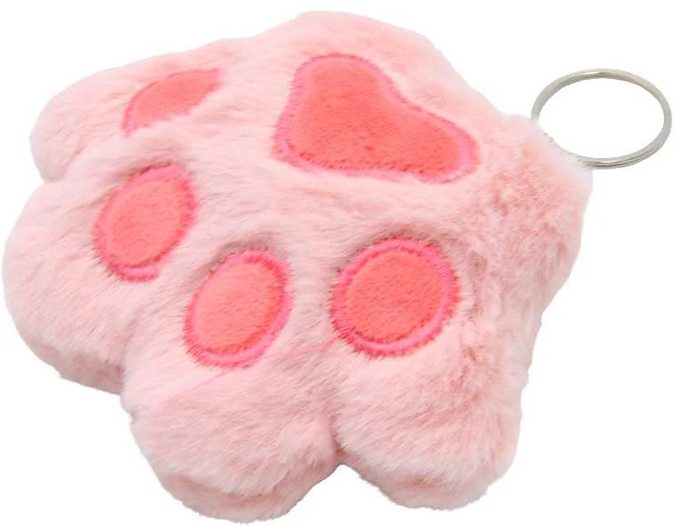 Raktų pakabukas Katino letenėlė (Cat Paw) - Šviesiai ruda