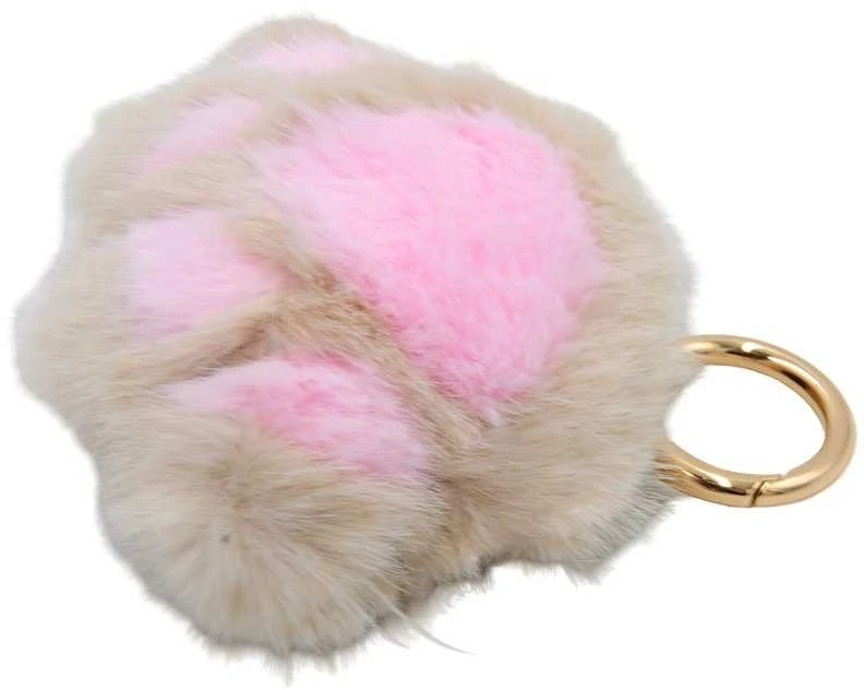 Raktų pakabukas Katino letenėlė (Cat Paw) - Šviesiai ruda