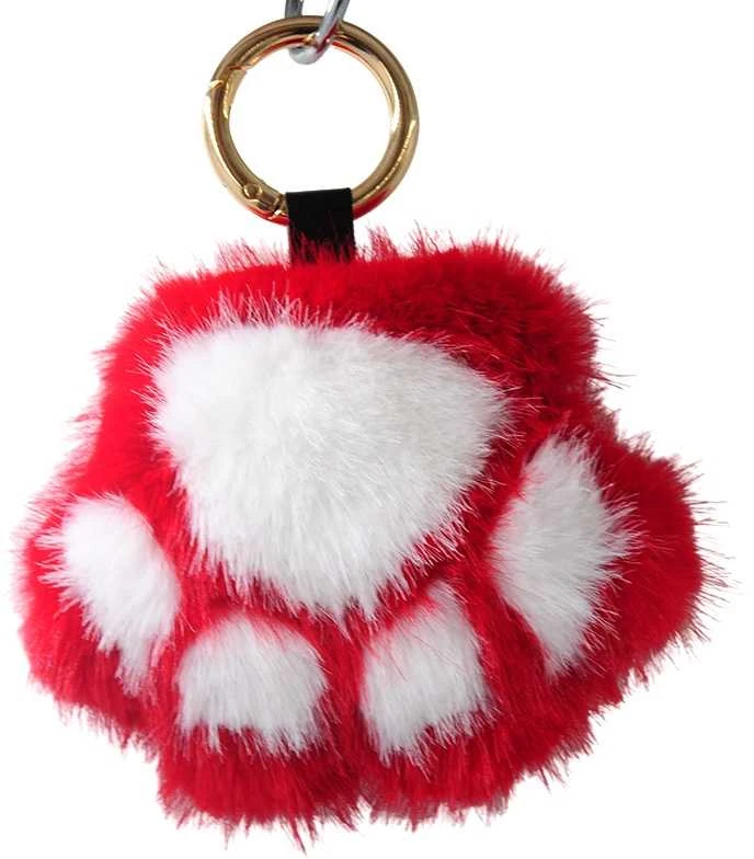 Raktų pakabukas Katino letenėlė (Cat Paw) - Šviesiai ruda