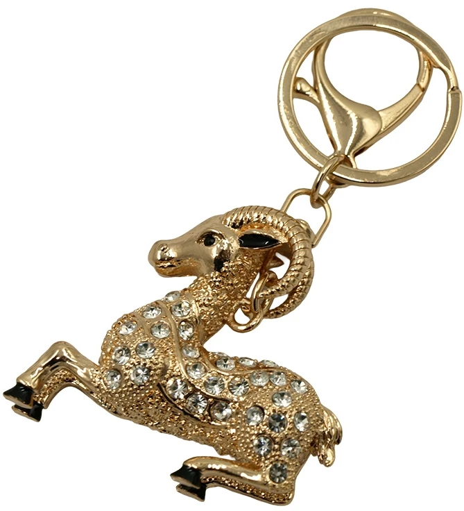 Raktų pakabukas Ožys - Raudona