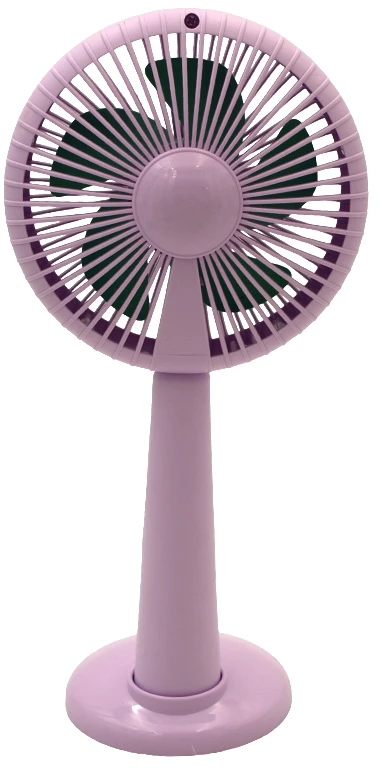 Rankinis „Mini Fan“ USB įkraunamas ventiliatorius su stovu - Žalia