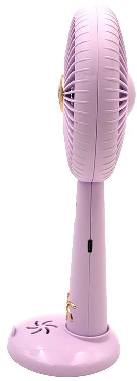 Rankinis „Mini Fan“ USB įkraunamas ventiliatorius su stovu - Žalia