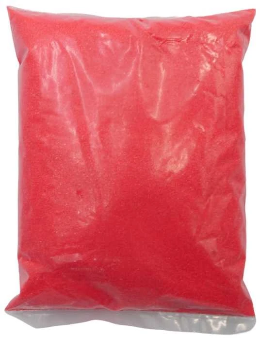 Raudonas dekoratyvinis smėlis, 1kg
