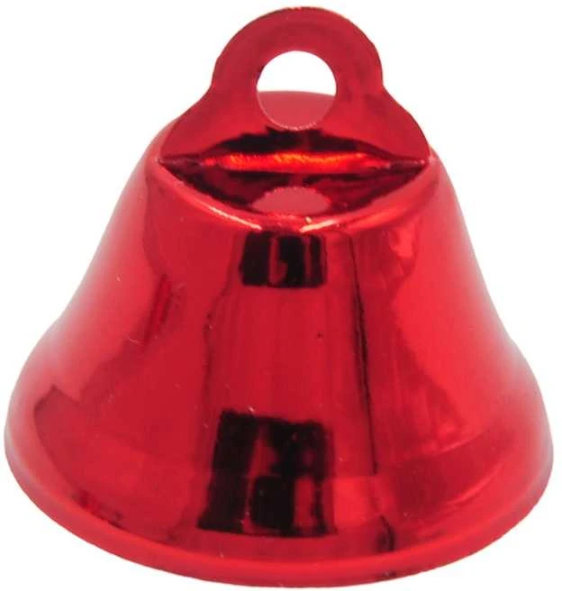 Raudonas metalinis varpelis, 2,6 cm
