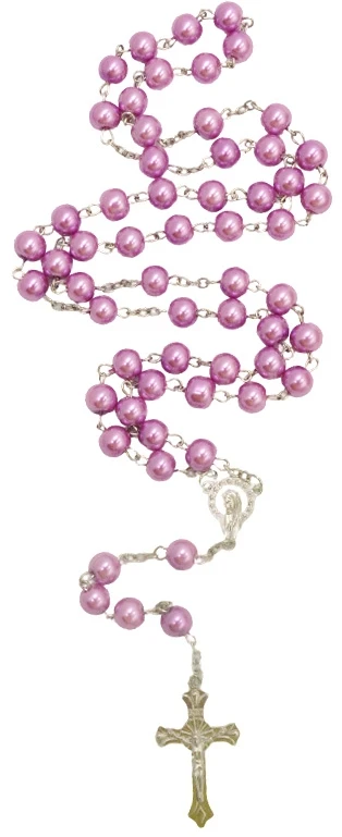 Rožančius (rožinis), 55 cm - Šviesiai violetinė