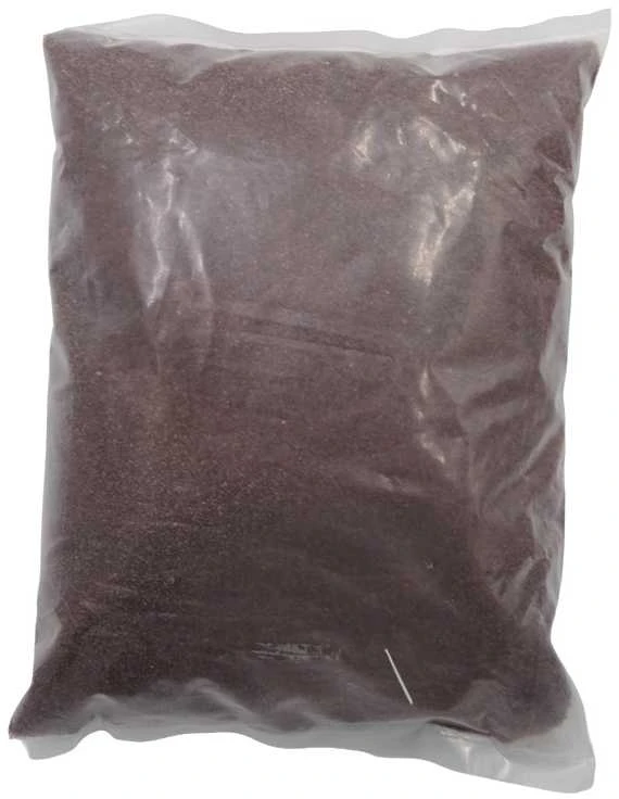 Rudas dekoratyvinis smėlis, 1kg