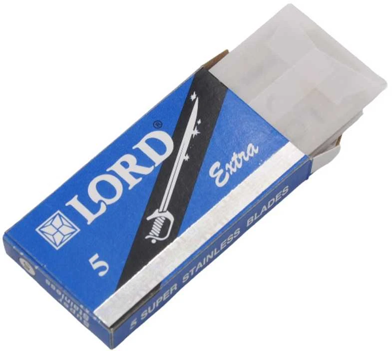 Skutimosi peiliukas "LORD", 5 vnt.