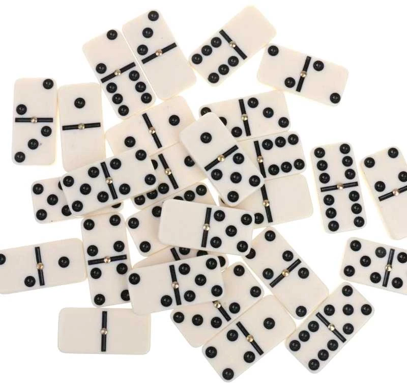 Stalo žaidimas Domino - Raudona