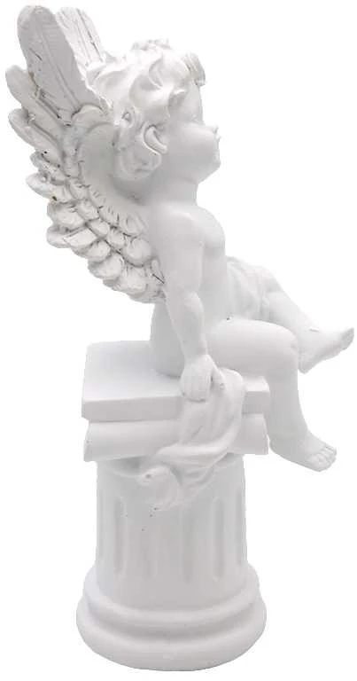 Statulėlė Angelas ant kolonos, 22 cm - 2