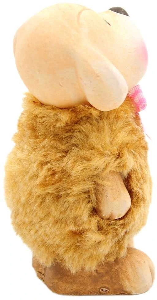 Statulėlė Šuniukas, 8 cm - Raudona
