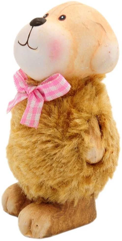 Statulėlė Šuniukas, 8 cm - Raudona