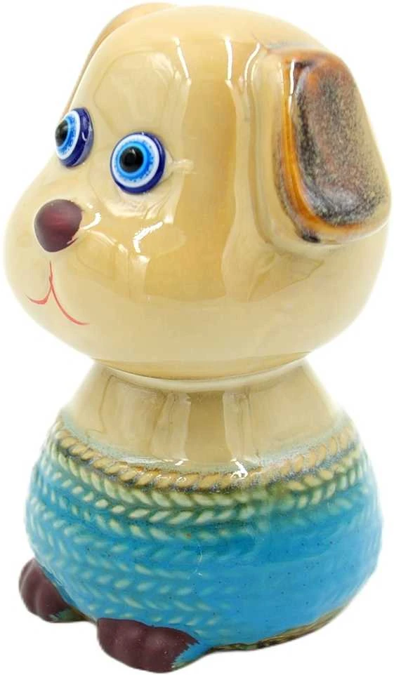 Statulėlė Šuniuko, 11 cm - Geltona