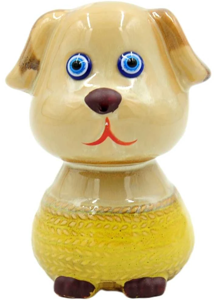 Statulėlė Šuniuko, 11 cm - Žydra