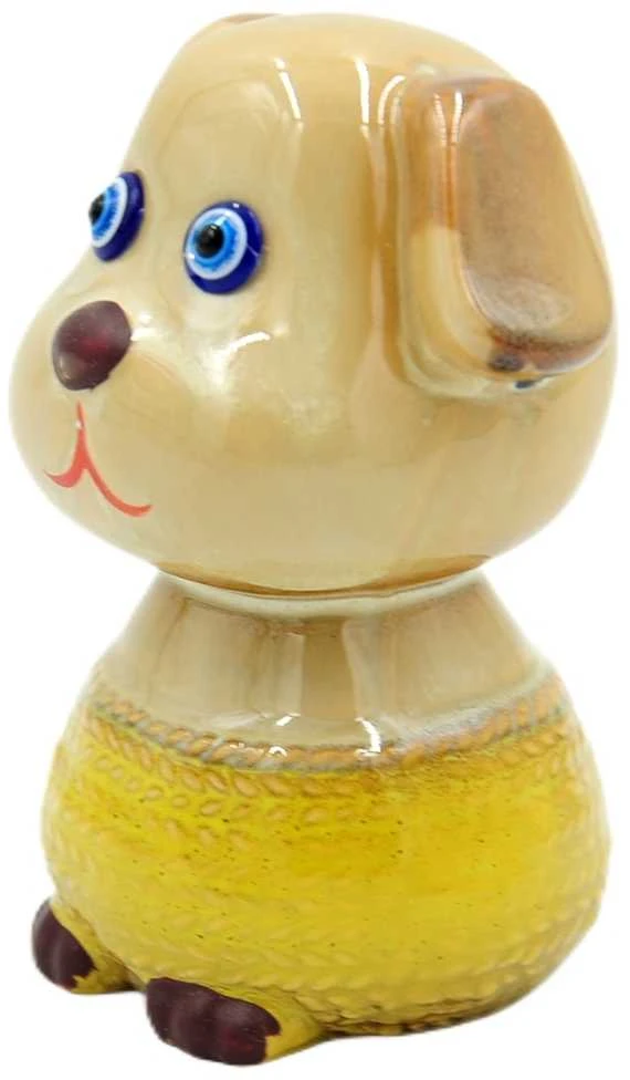 Statulėlė Šuniuko, 11 cm - Žydra
