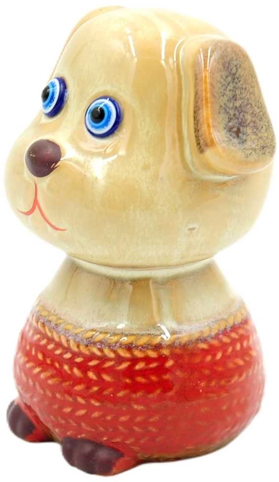 Statulėlė Šuniuko, 11 cm - Žydra