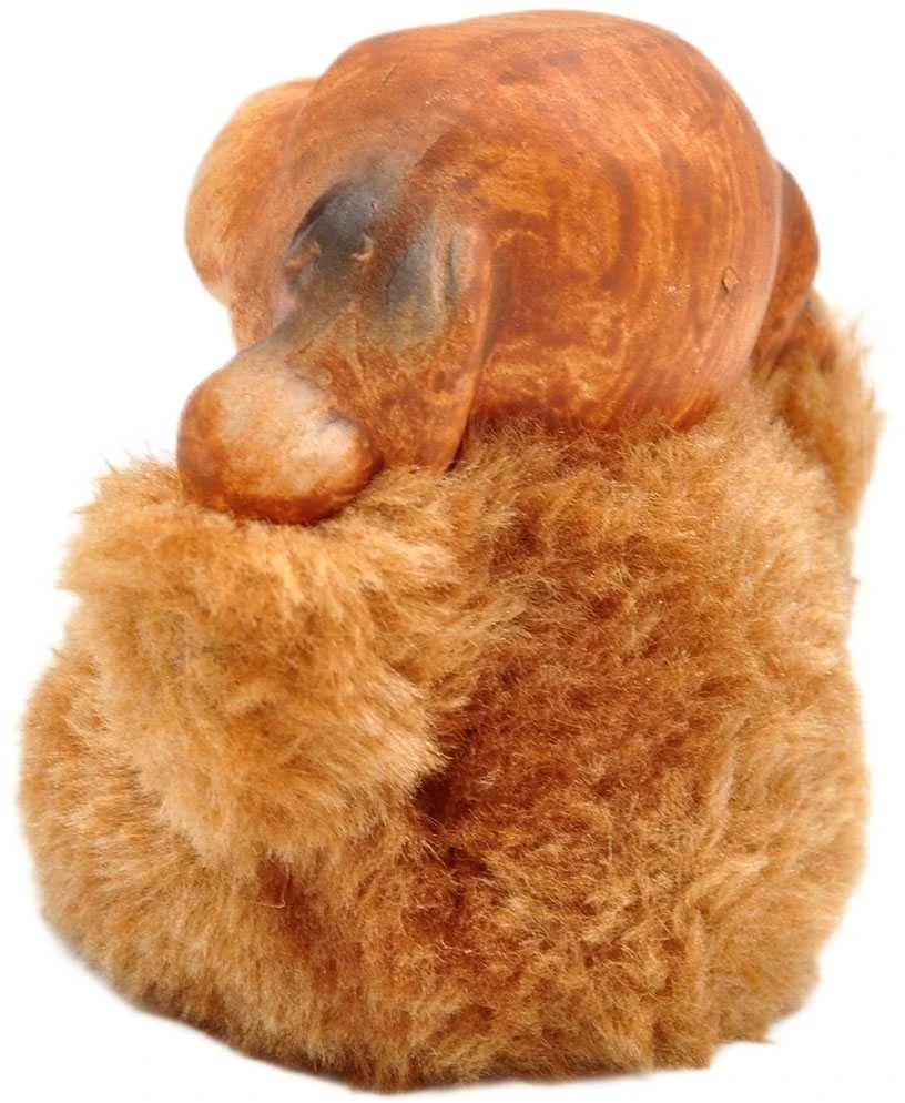 Statulėlė šuns "Nekalbu, nematau, negirdžiu", 7 cm - Užsidengęs akis