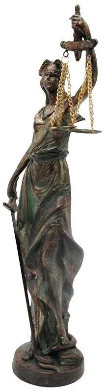 Statulėlė Temidė, h 39x16x8 cm