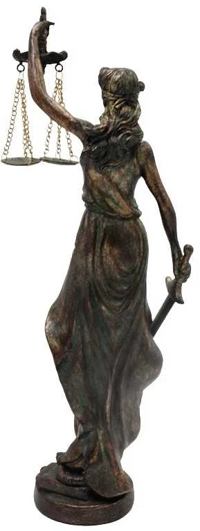 Statulėlė Temidė, h 39x16x8 cm