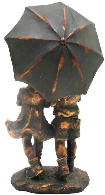 Statulėlė Vaikai po skėčiu, 26x15x8 cm