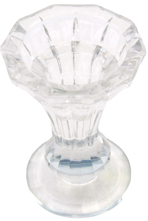 Stiklinė žvakidė, 8 cm