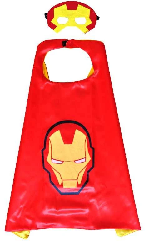 Superherojaus apsiaustas ir kaukė vaikams (3-6 m.) - 2