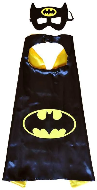 Superherojaus apsiaustas ir kaukė vaikams (3-6 m.) - 2
