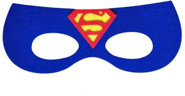Superherojaus apsiaustas ir kaukė vaikams (3-6 m.) - 2