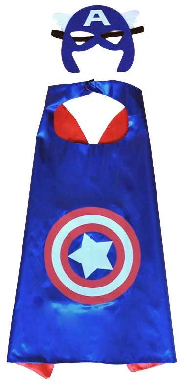 Superherojaus apsiaustas ir kaukė vaikams (3-6 m.) - 2