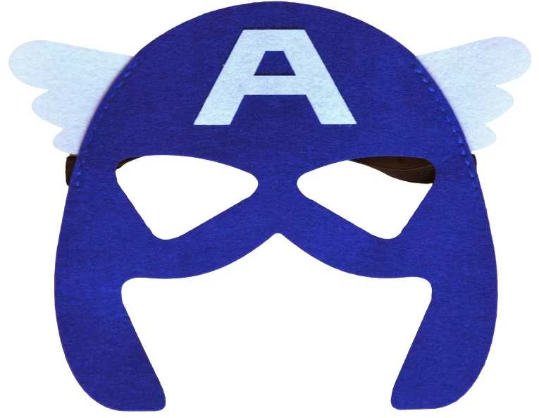 Superherojaus apsiaustas ir kaukė vaikams (3-6 m.) - 2