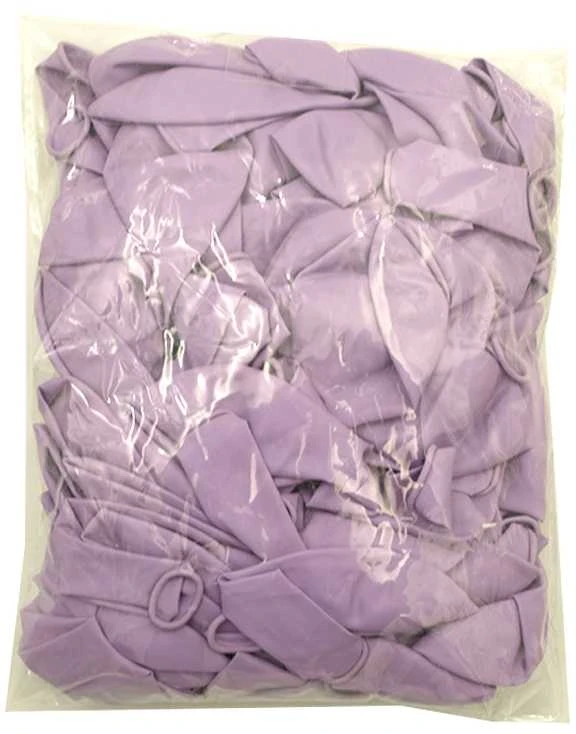 Šviesiai violetiniai balionai, 100 vnt.