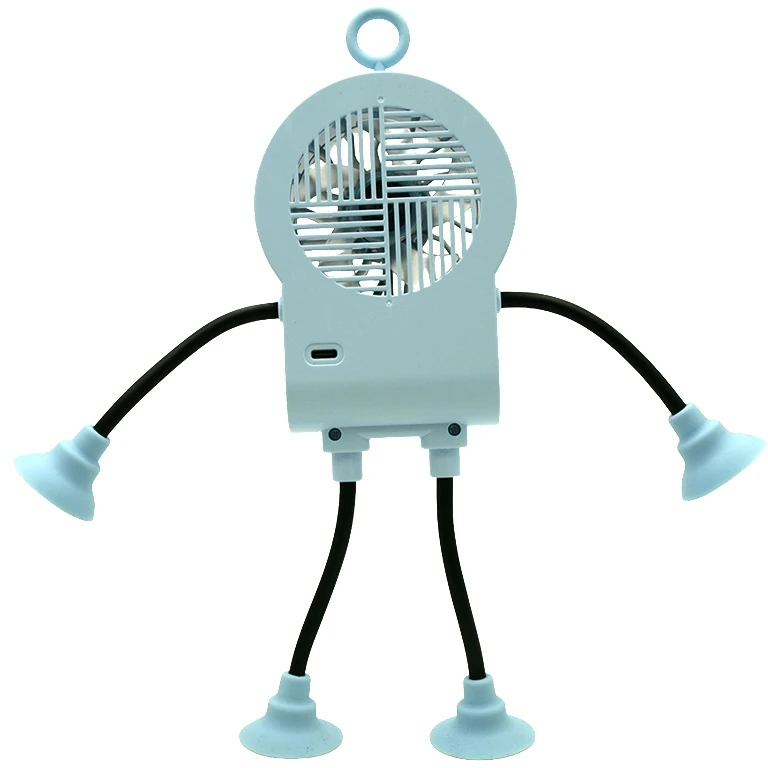 USB įkraunamas ventiliatorius Robotukas - Melsva