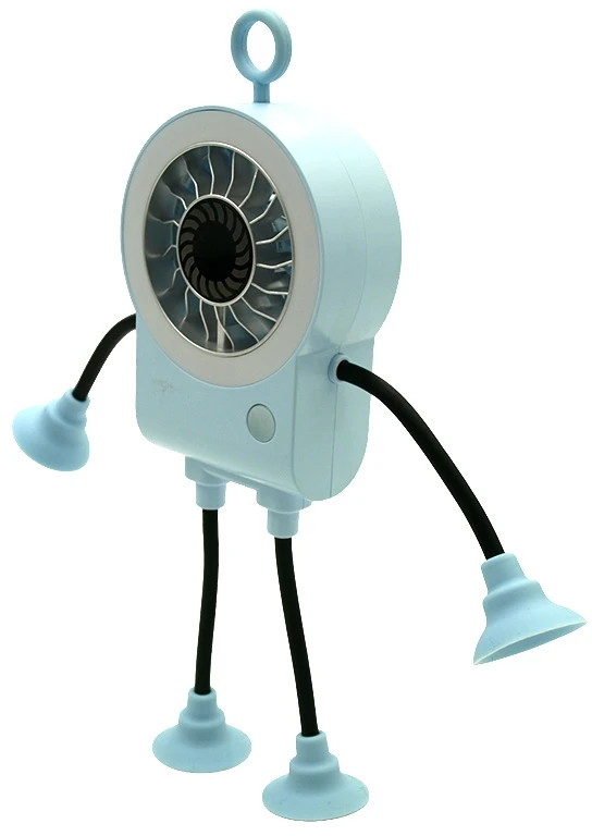 USB įkraunamas ventiliatorius Robotukas - Melsva