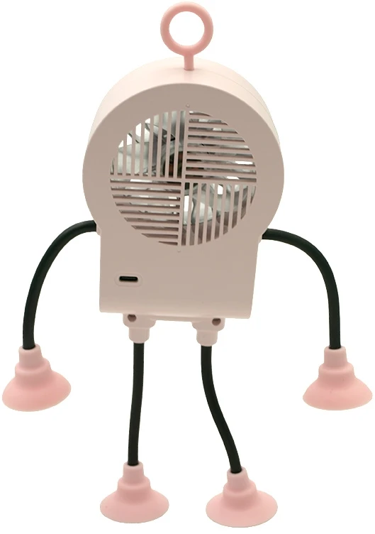 USB įkraunamas ventiliatorius Robotukas - Melsva