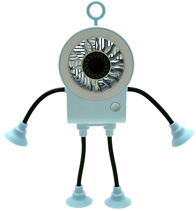 USB įkraunamas ventiliatorius Robotukas - Melsva
