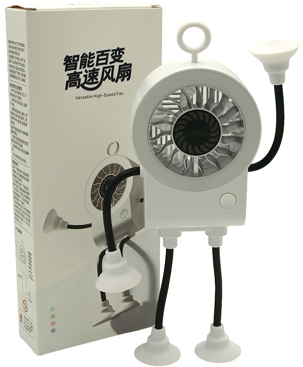 USB įkraunamas ventiliatorius Robotukas - Melsva