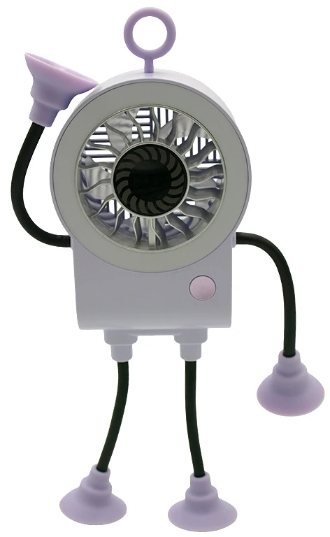 USB įkraunamas ventiliatorius Robotukas - Melsva