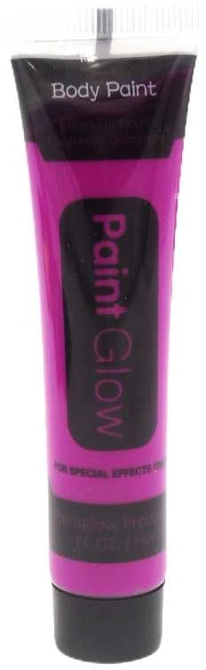 UV veido kūno dažai, 25 ml - Rožinė