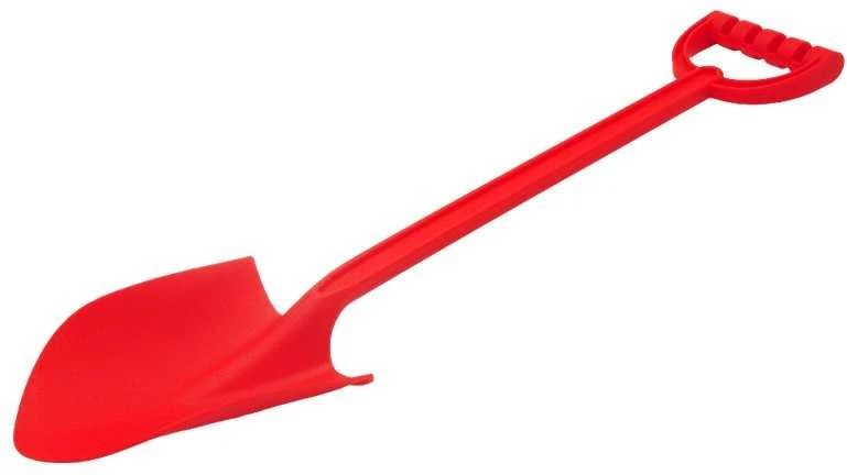 Vaikiškas kastuvas, 58 cm - Raudona