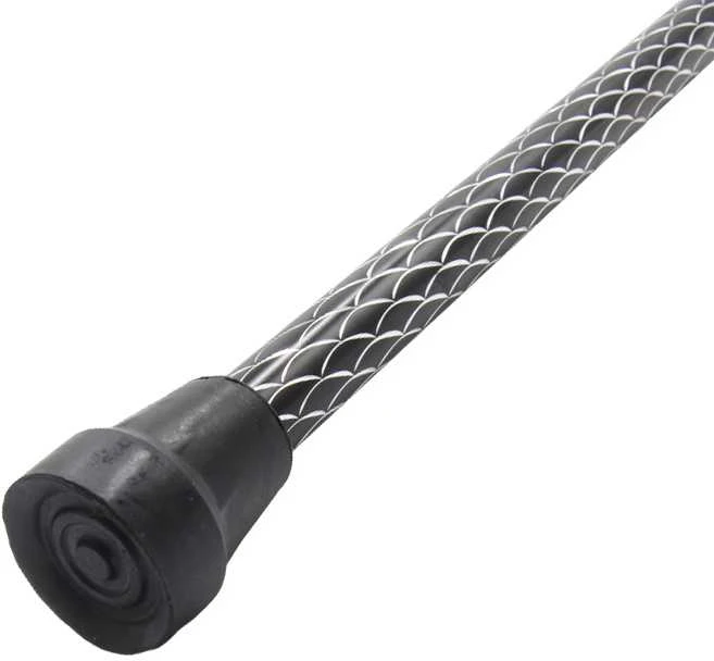 Vaikščiojimo metalinė lazda, 92 cm - Mėlyna