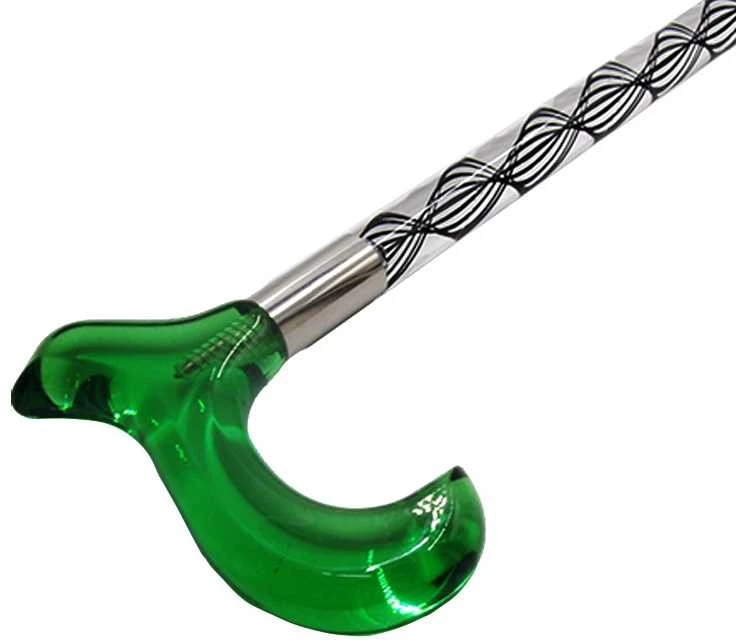 Vaikščiojimo plastikinė lazda, 95 cm - Mėlyna