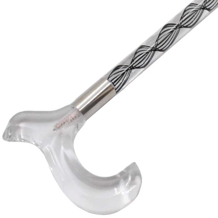 Vaikščiojimo plastikinė lazda, 95 cm - Mėlyna