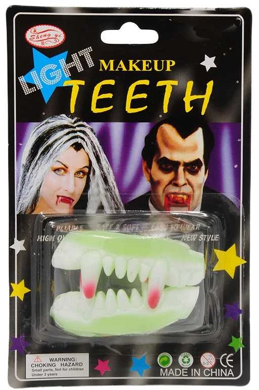 Šviečiantys Vampyro dantys