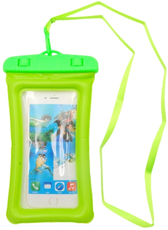 Vandeniui atsparus telefono dėklas - Rožinė