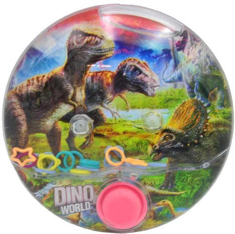Vandens žiedo žaidimas vaikams Dinozaurai - Rožinė