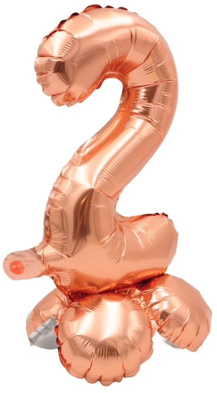 Vario spalvos pastatomas balionas - skaičius 2, 40 cm