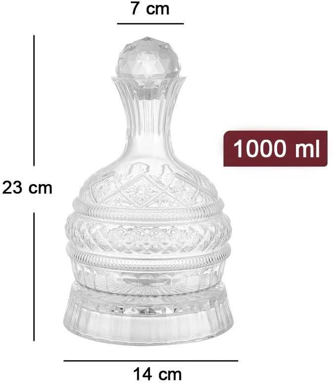 Viskio dekanteris, 1000 ml