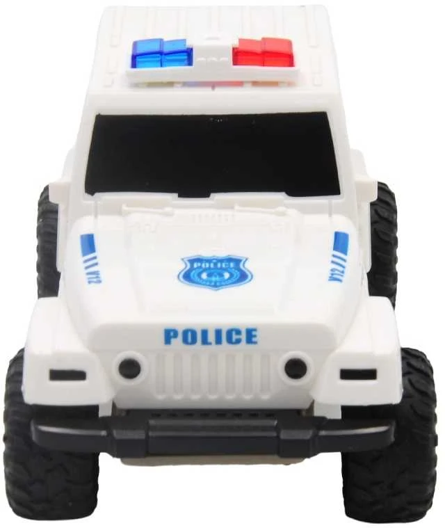 Žaislinė mašina robotas - Balta