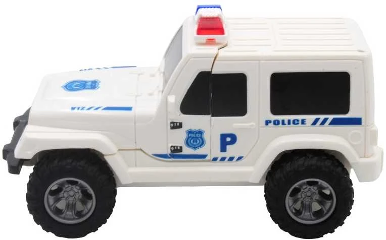 Žaislinė mašina robotas - Balta